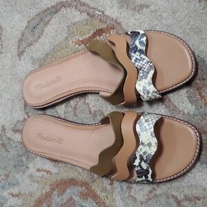Madewell The Wave slide sandals